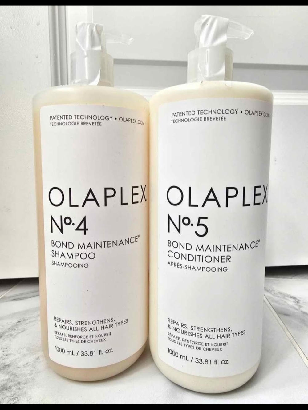 OLAPLEX No.4 & No.5 Bond Maintenance Duo-1L